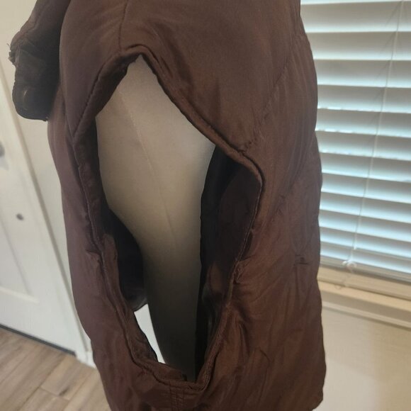 St Johns Bay NWT Brown Puffer Jacket. EXCELLENT CONDITION! Size L - Picture 6 of 12